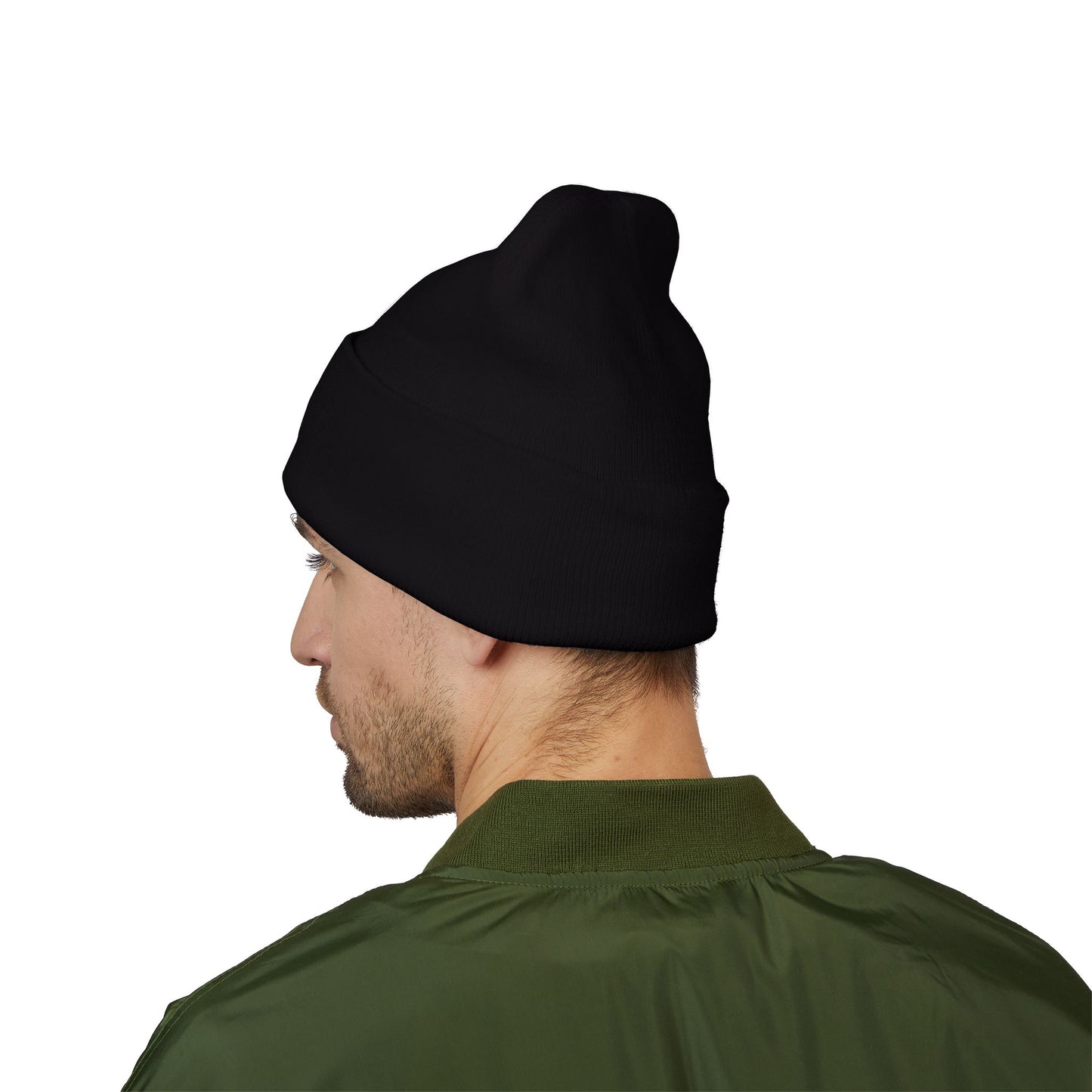 Classic Cuffed Beanie - Cozy Winter Accessory, Embroidered Fashion Hat, Unisex Gift for Holidays, Warm Beanie for Everyday Use