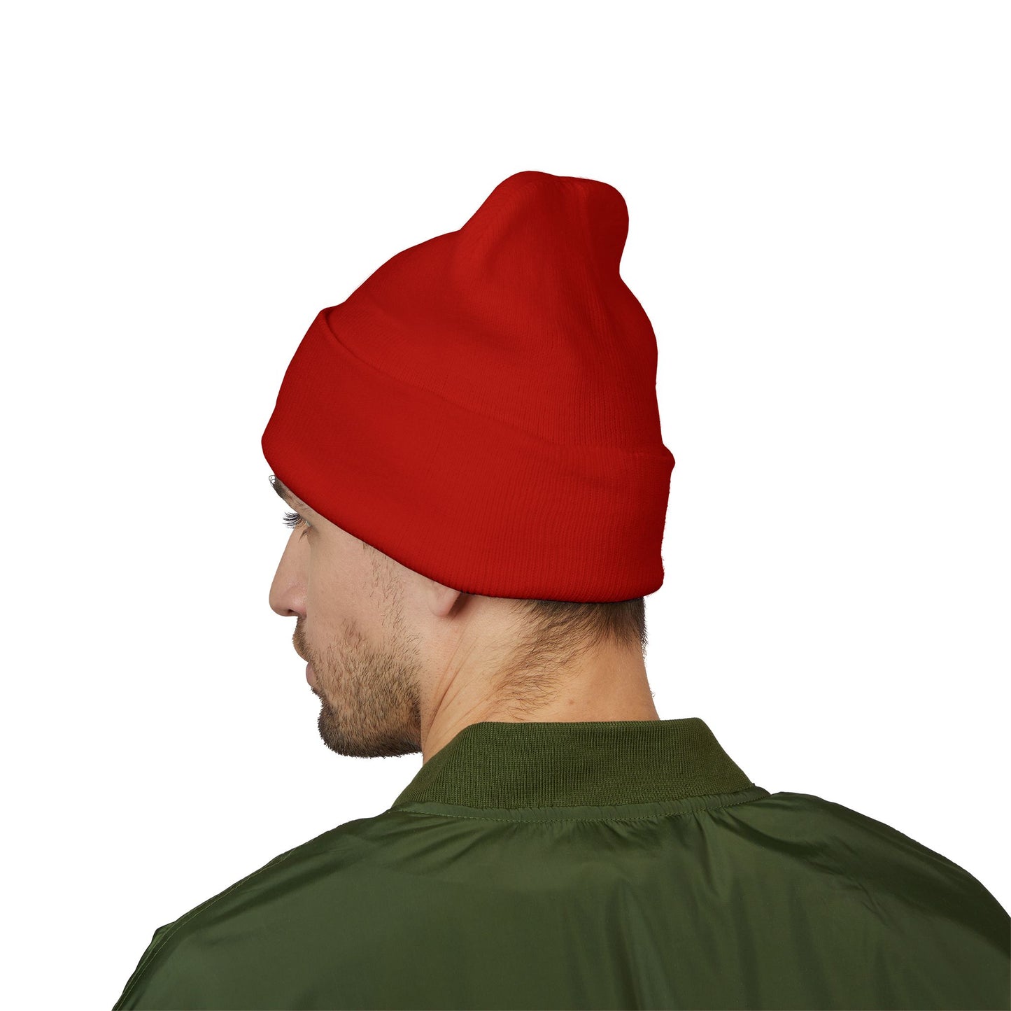 Classic Cuffed Beanie - Cozy Winter Accessory, Embroidered Fashion Hat, Unisex Gift for Holidays, Warm Beanie for Everyday Use