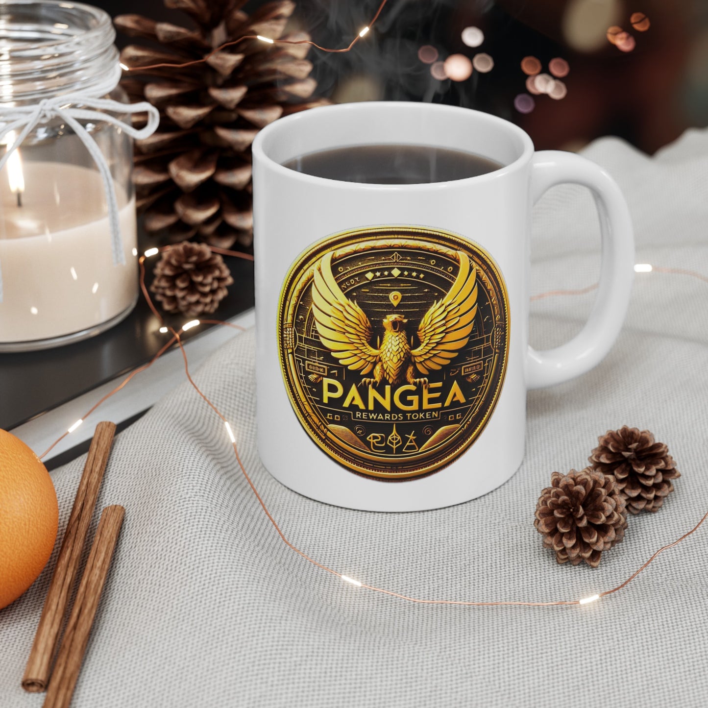 Pangea Rewards Ceramic Mug, (11oz)
