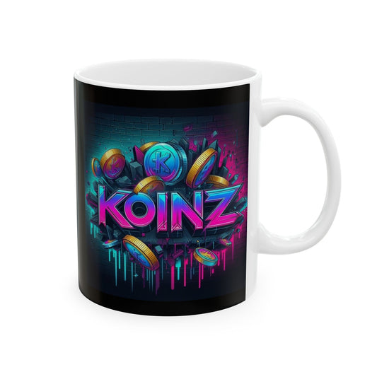$KOINZ Ceramic Mug, (11oz)