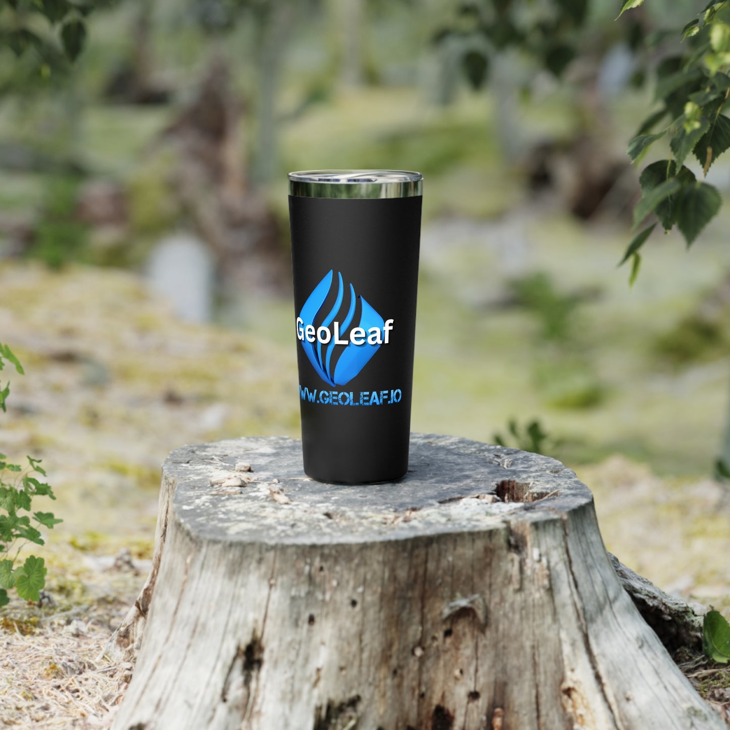 GeoLeaf Token Copper Vacuum Insulated Tumbler, 22oz