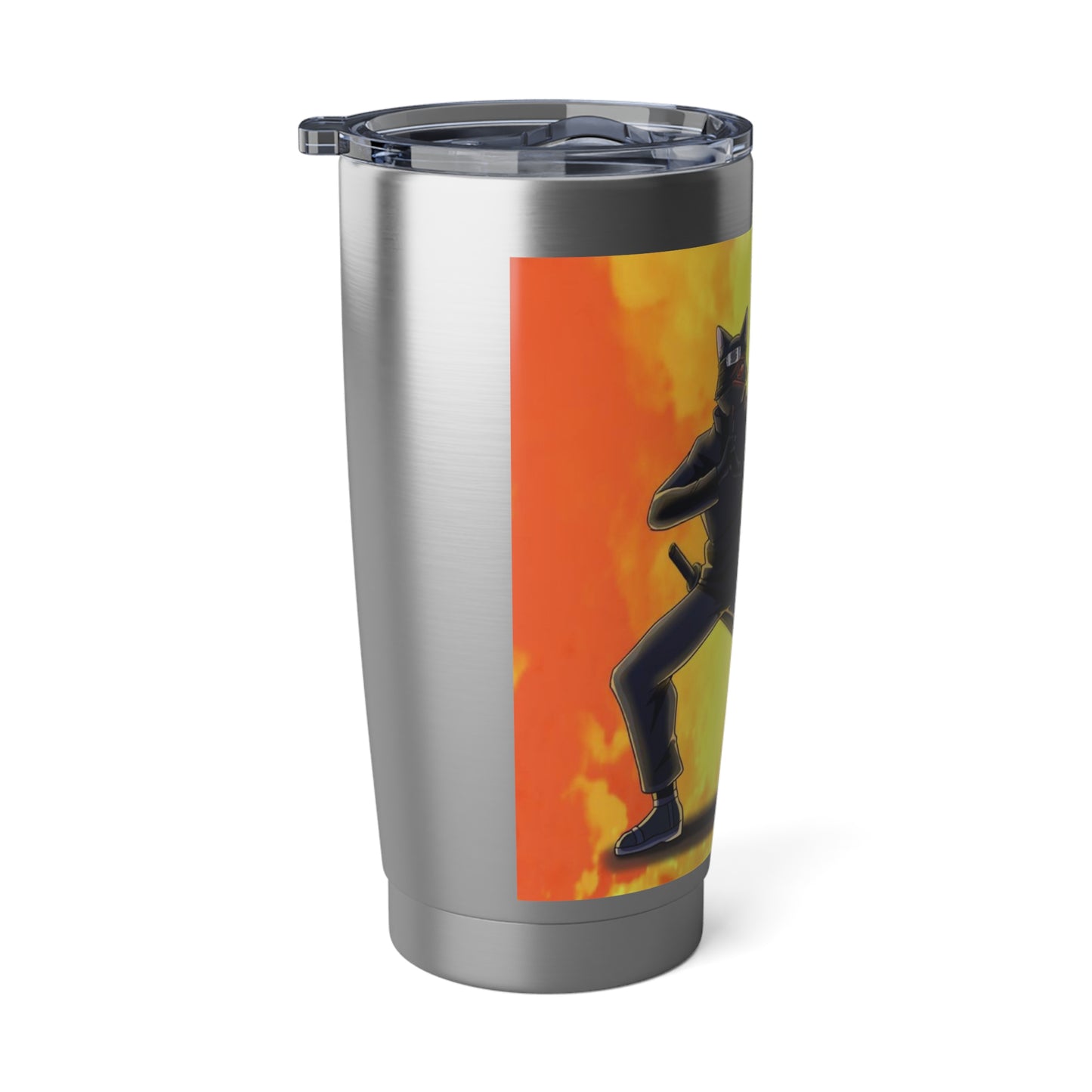 Ninja Cat on Solana 20oz Tumbler