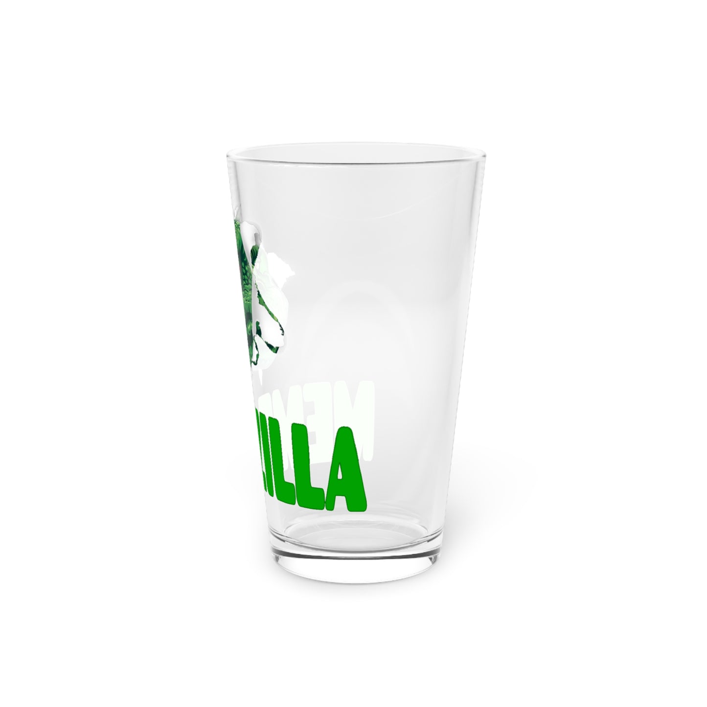 MemeZilla Pint Glass, 16oz