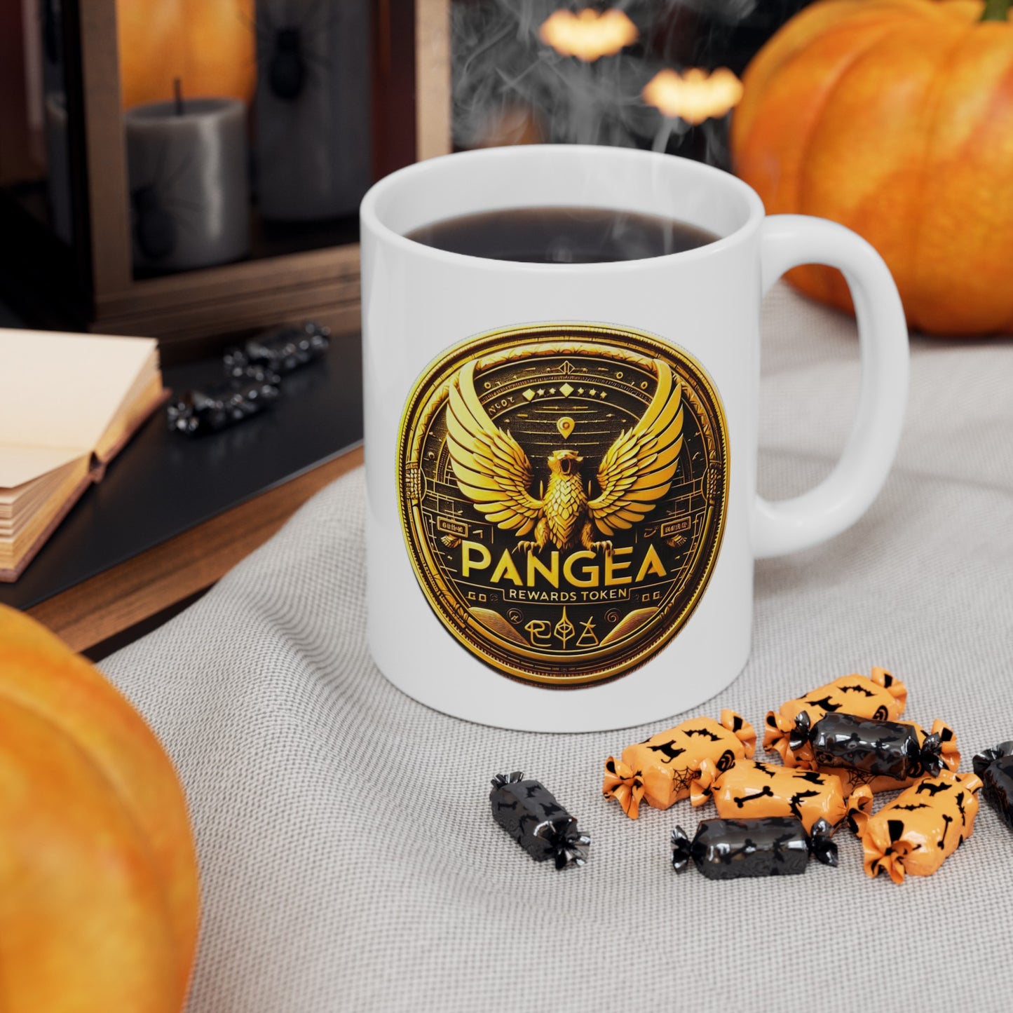 Pangea Rewards Ceramic Mug, (11oz)