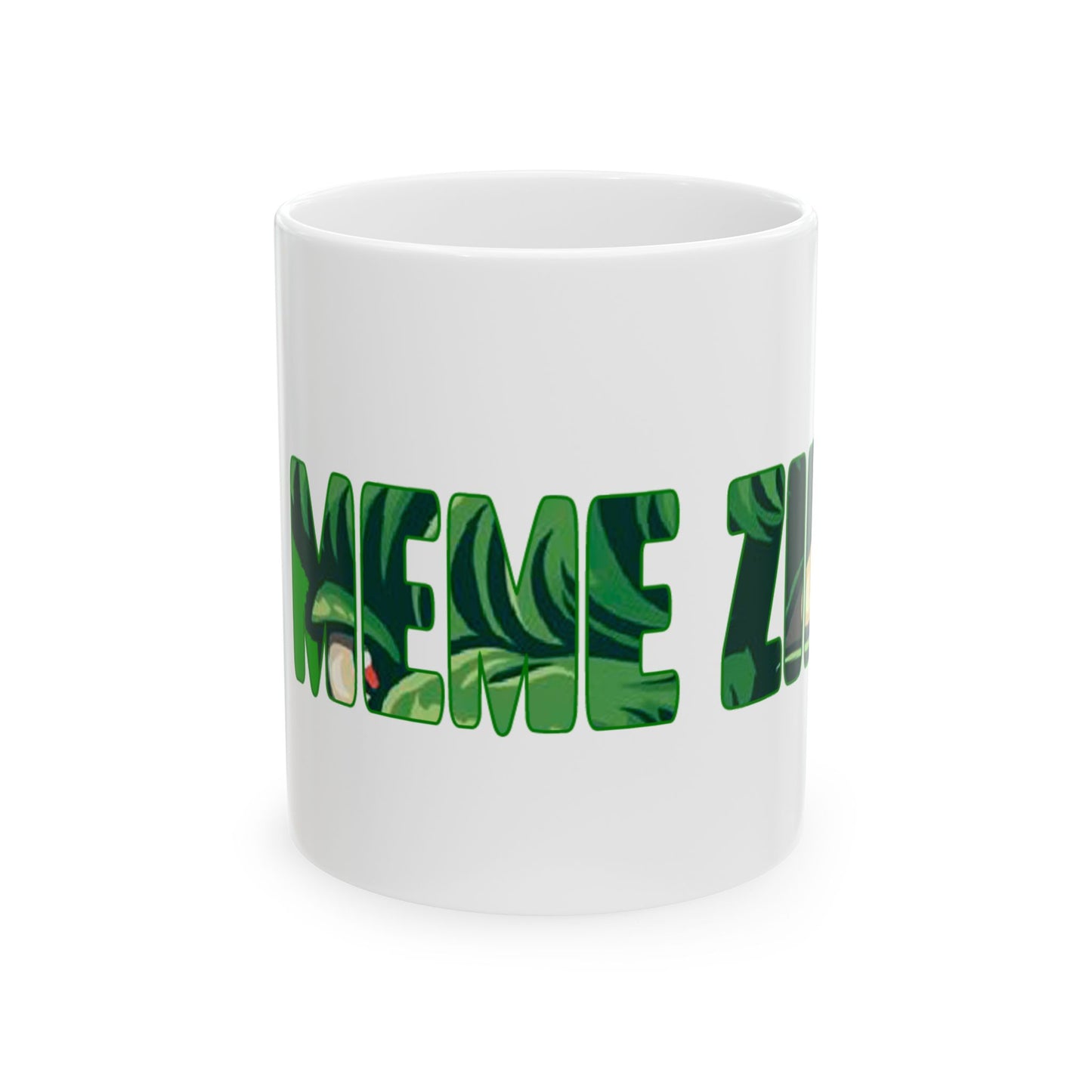 MemeZilla Ceramic Mug, (11oz)