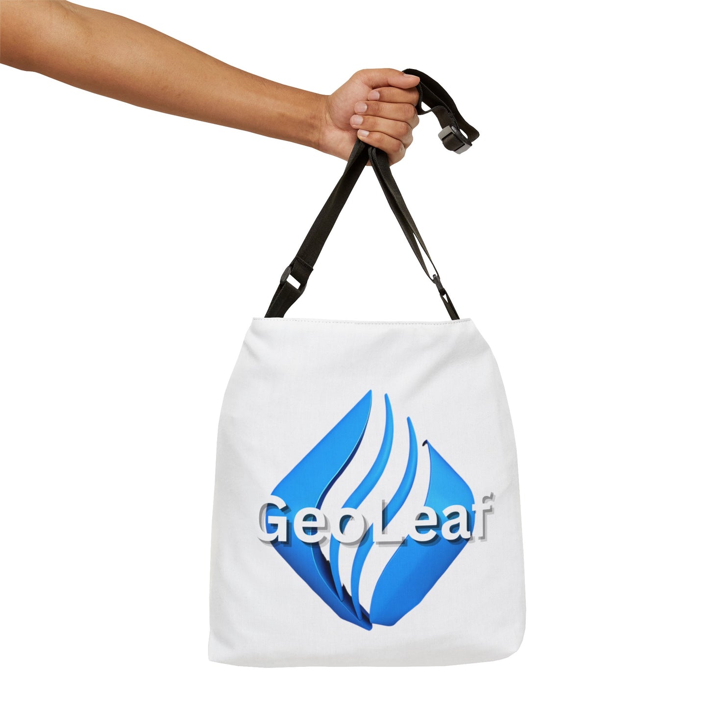 GeoLeaf Token Adjustable Tote Bag (AOP)