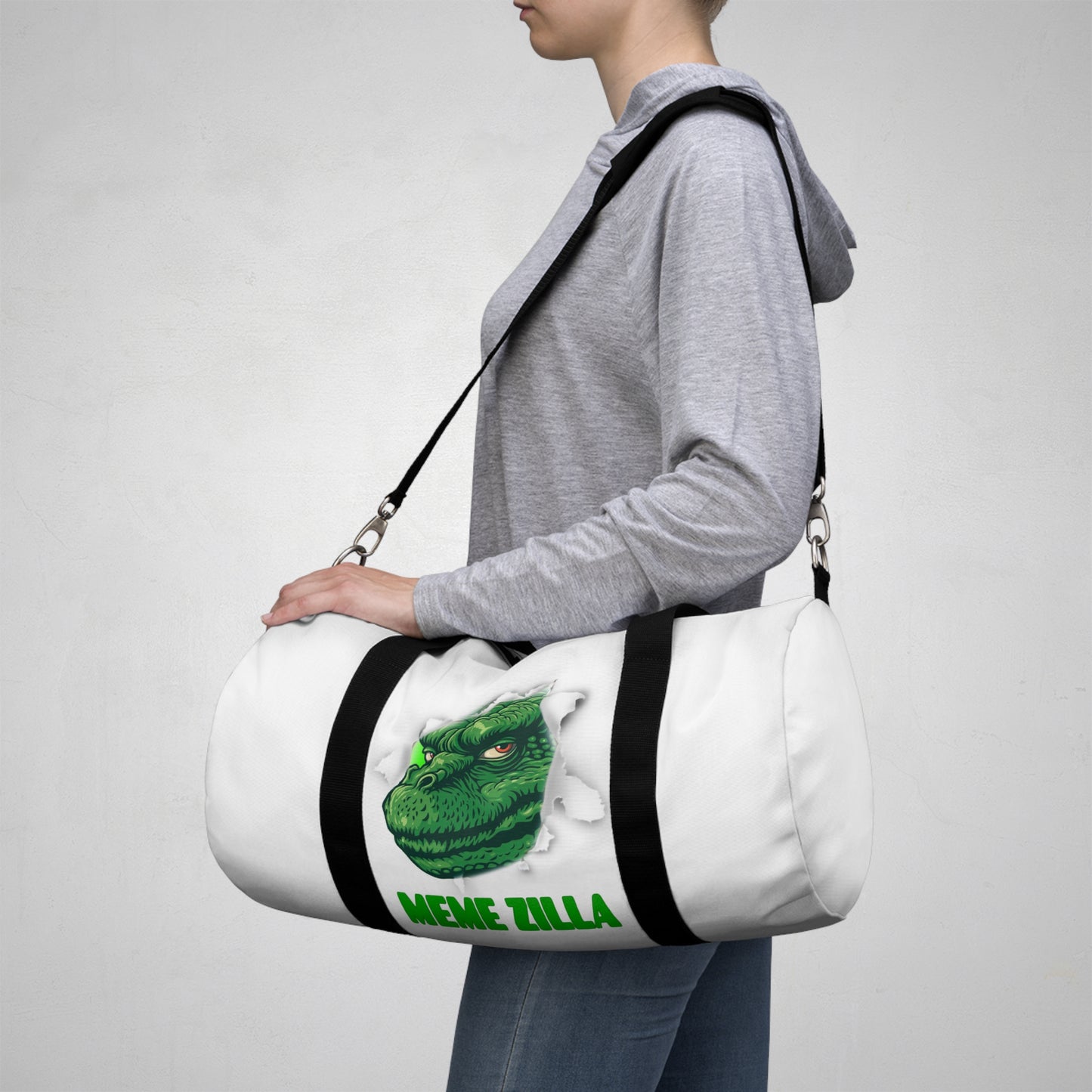 MemeZilla Duffel Bag