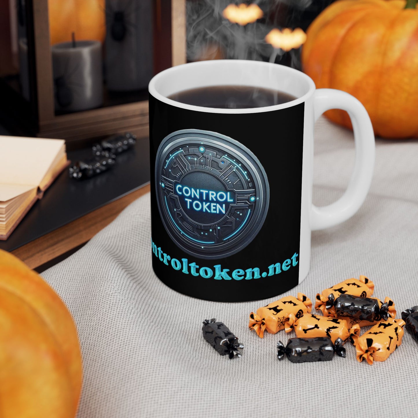 Control Token Mug, (11oz)