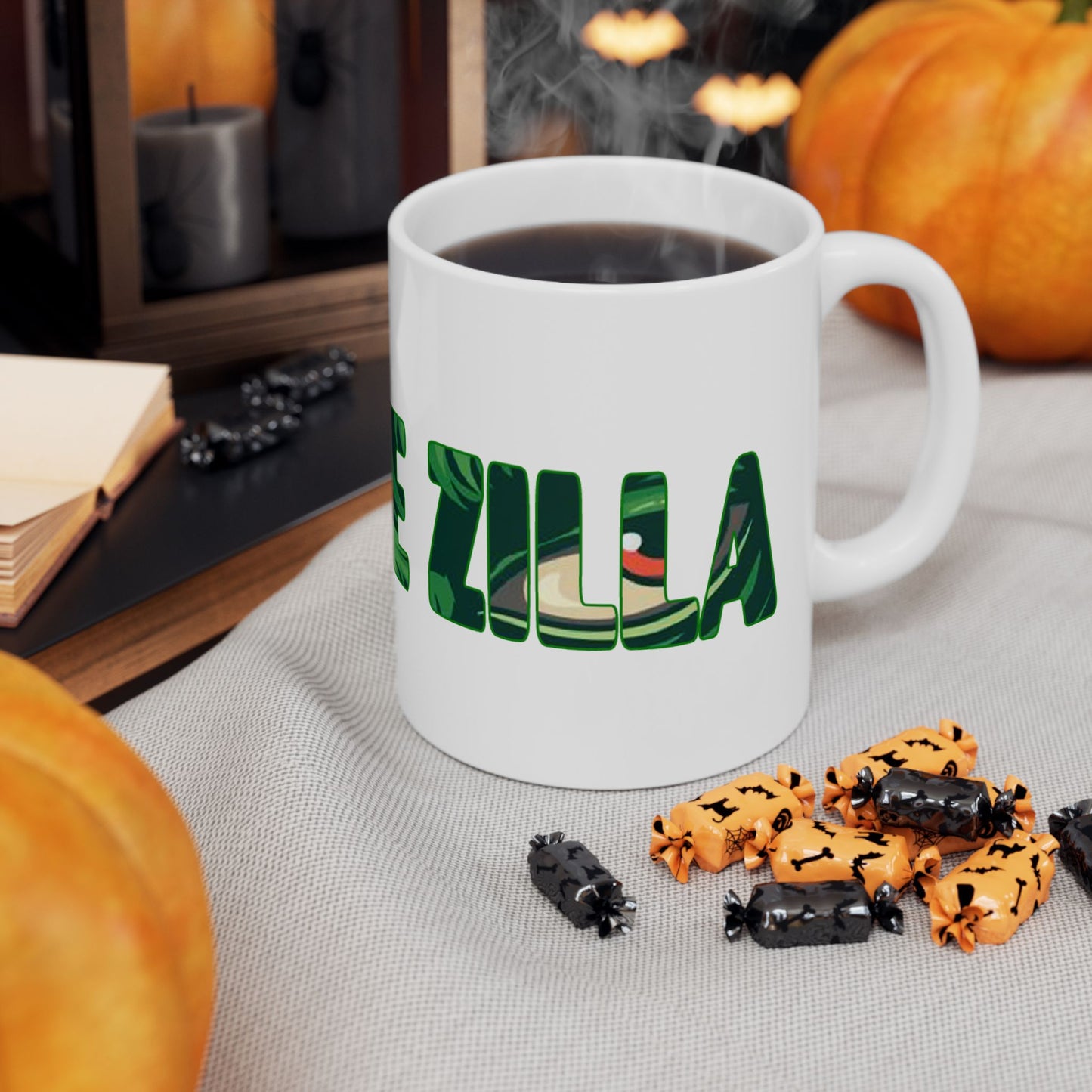 MemeZilla Ceramic Mug, (11oz)