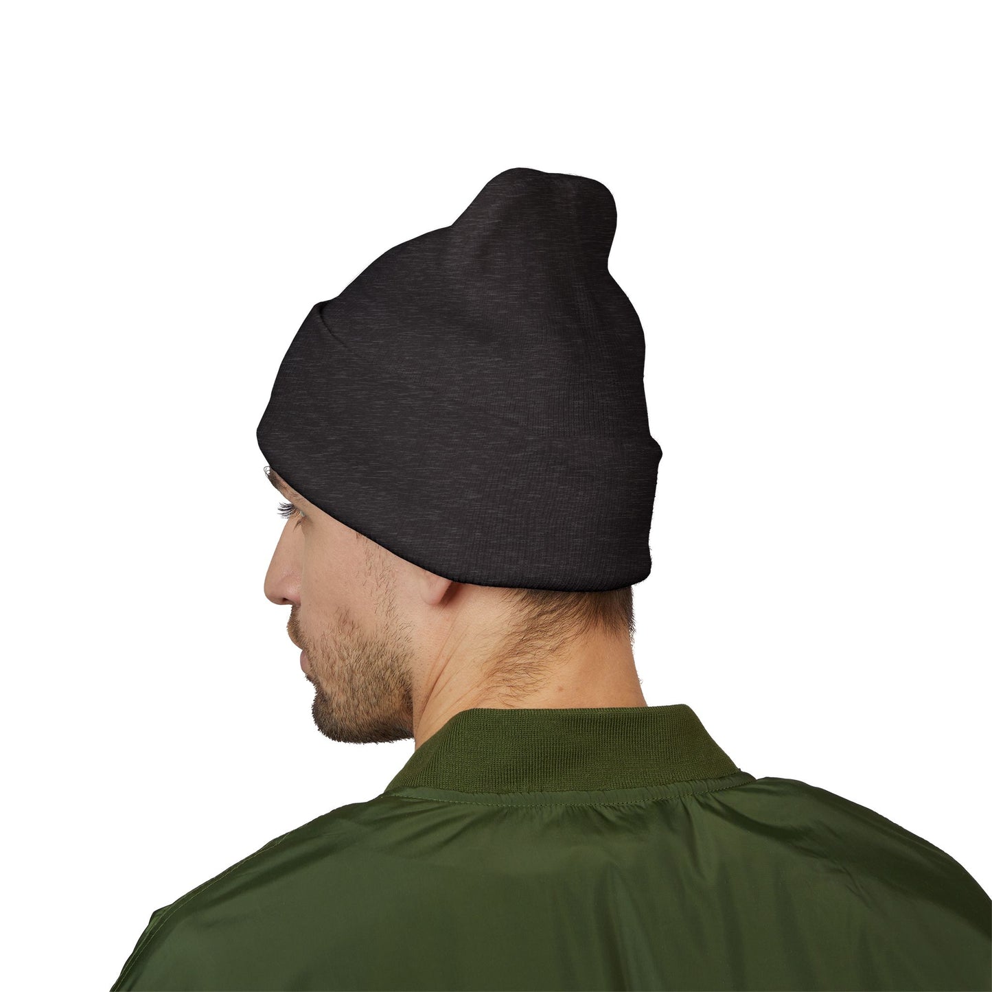 Classic Cuffed Beanie - Cozy Winter Accessory, Embroidered Fashion Hat, Unisex Gift for Holidays, Warm Beanie for Everyday Use