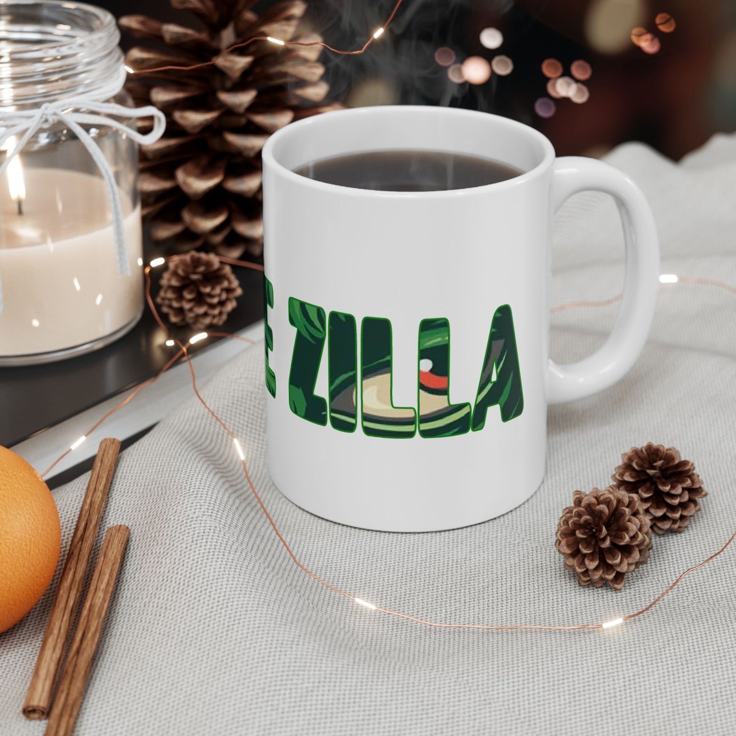 MemeZilla Ceramic Mug, (11oz)
