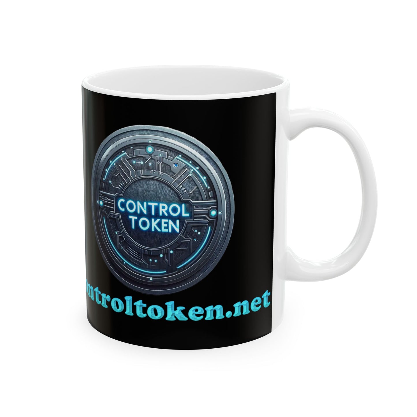 Control Token Mug, (11oz)
