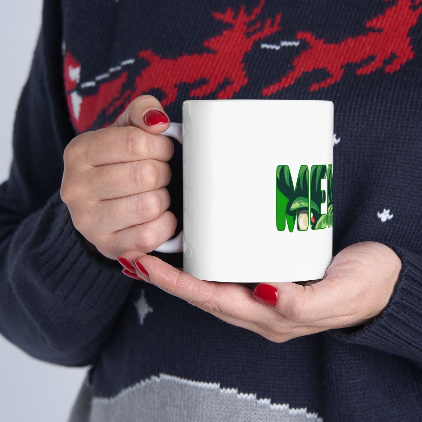MemeZilla Ceramic Mug, (11oz)
