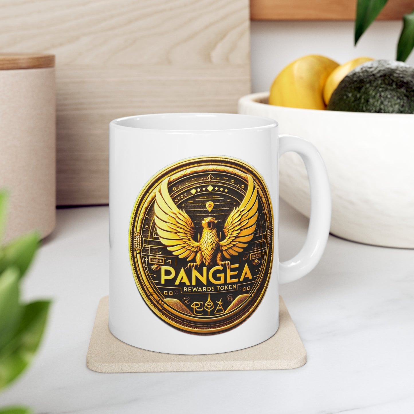 Pangea Rewards Ceramic Mug, (11oz)