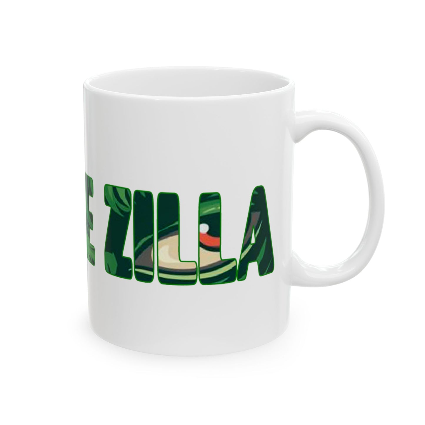 MemeZilla Ceramic Mug, (11oz)