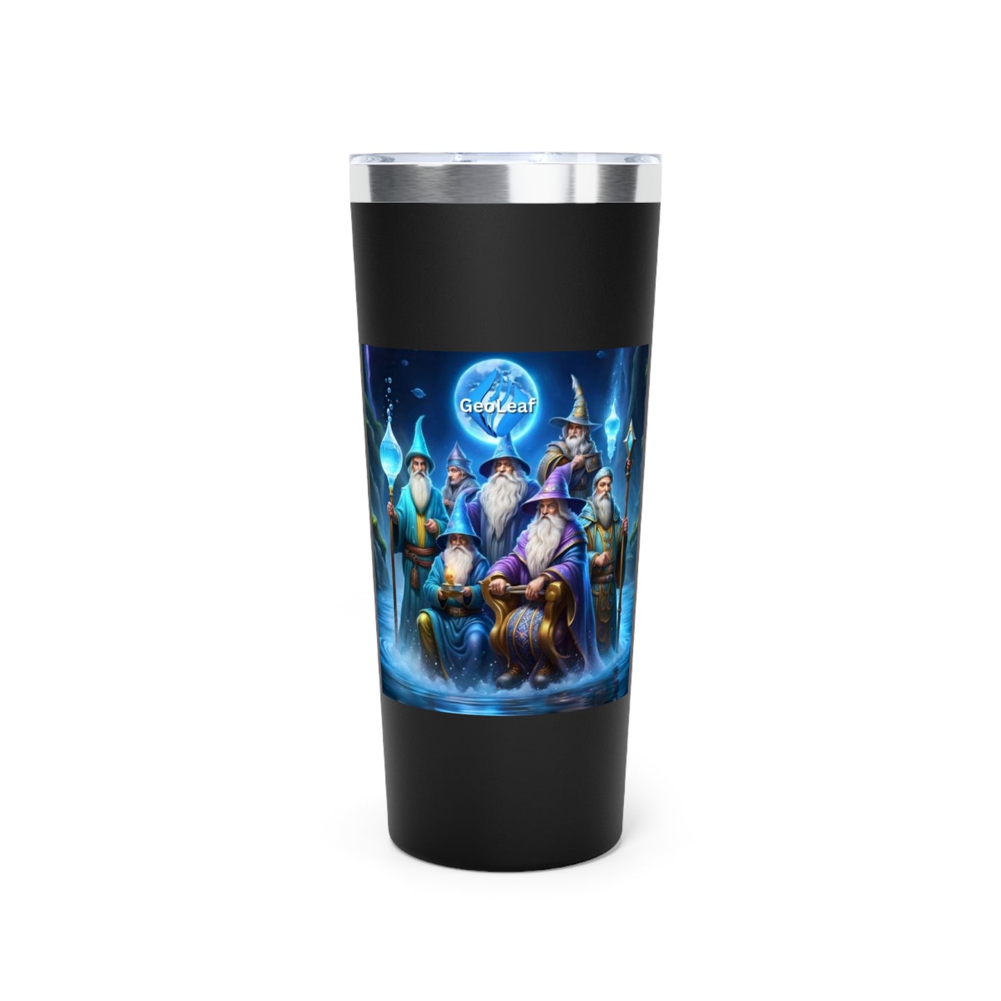 GeoLeaf Token Copper Vacuum Insulated Tumbler, 22oz