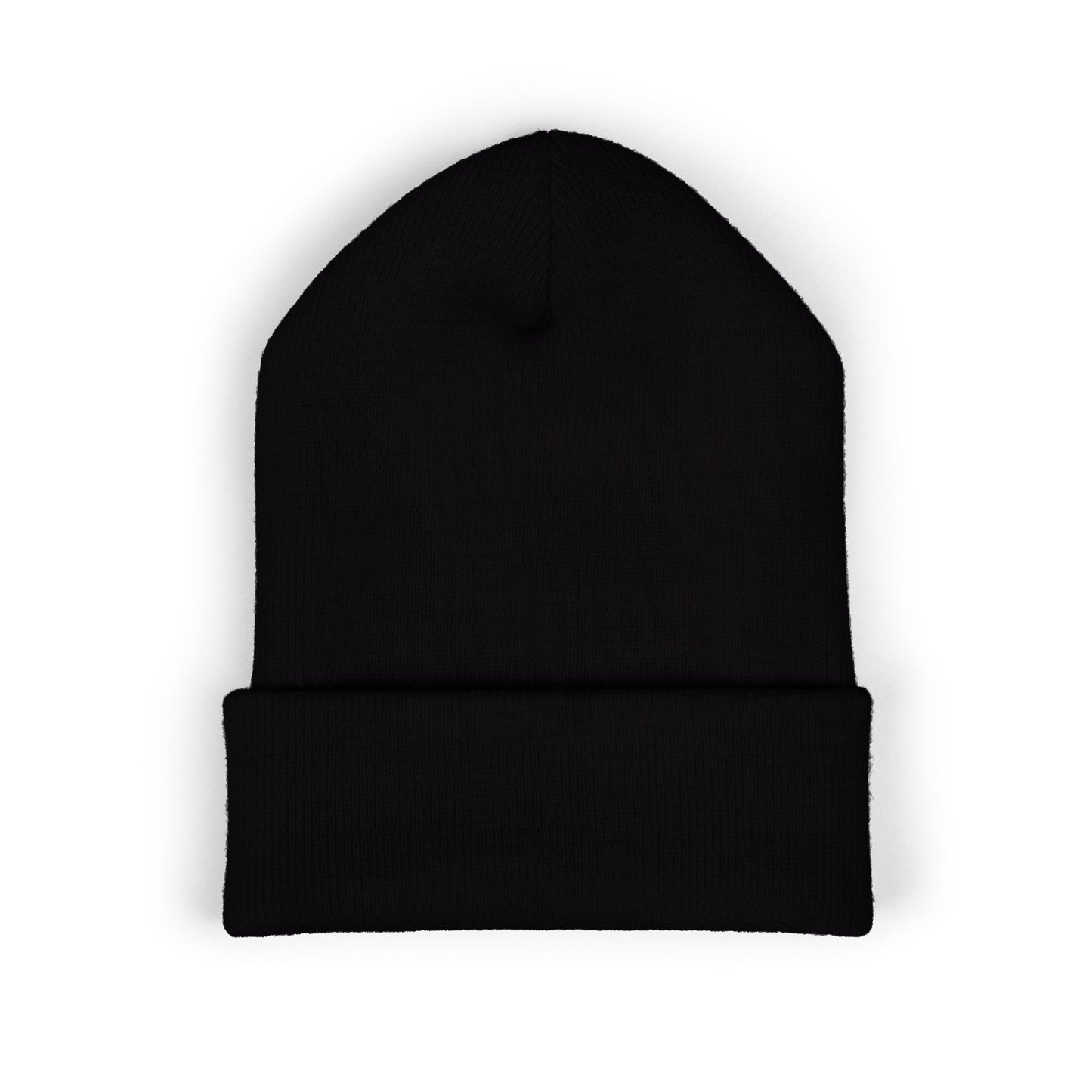 Classic Cuffed Beanie - Cozy Winter Accessory, Embroidered Fashion Hat, Unisex Gift for Holidays, Warm Beanie for Everyday Use