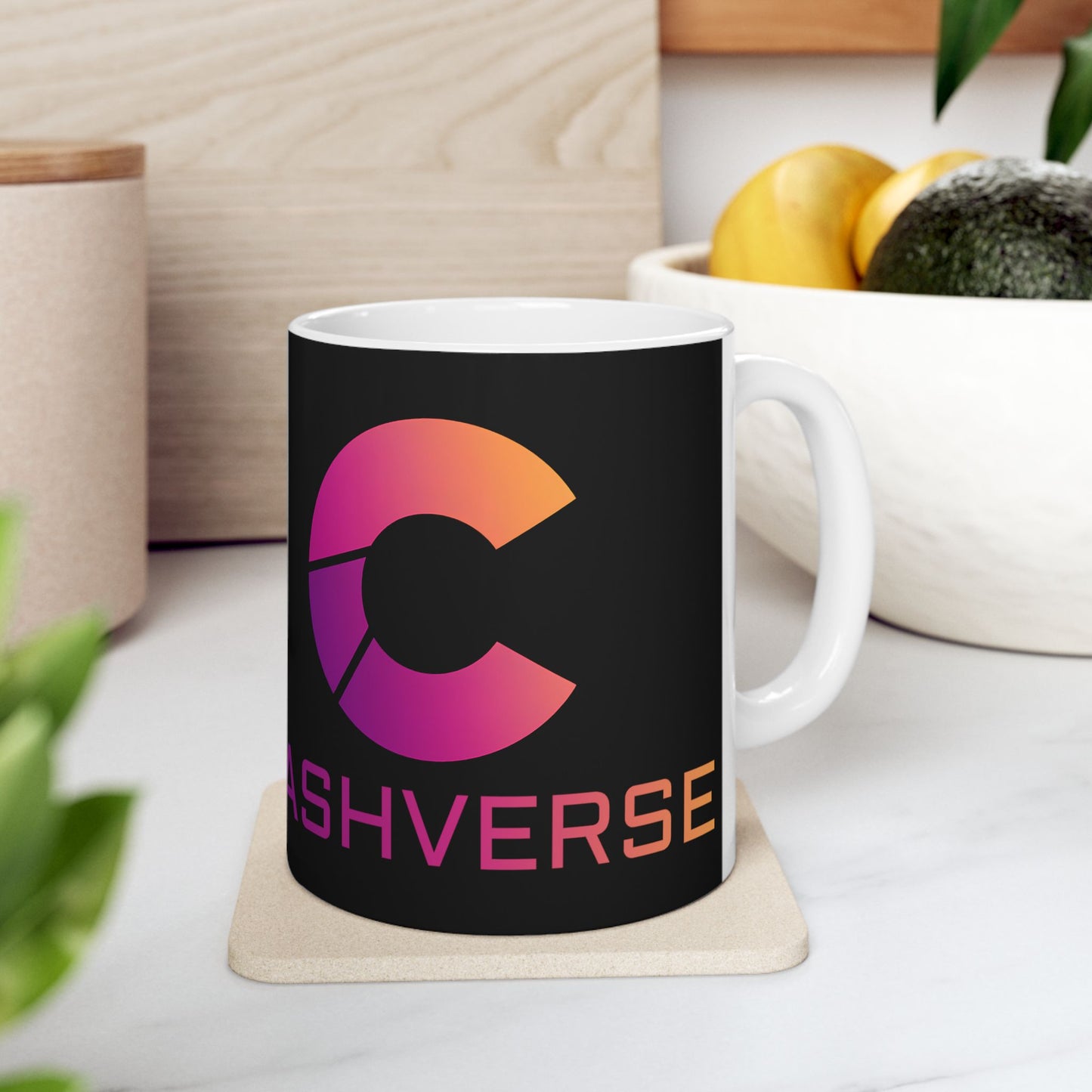 Cashverse Ceramic Mug, (11oz)