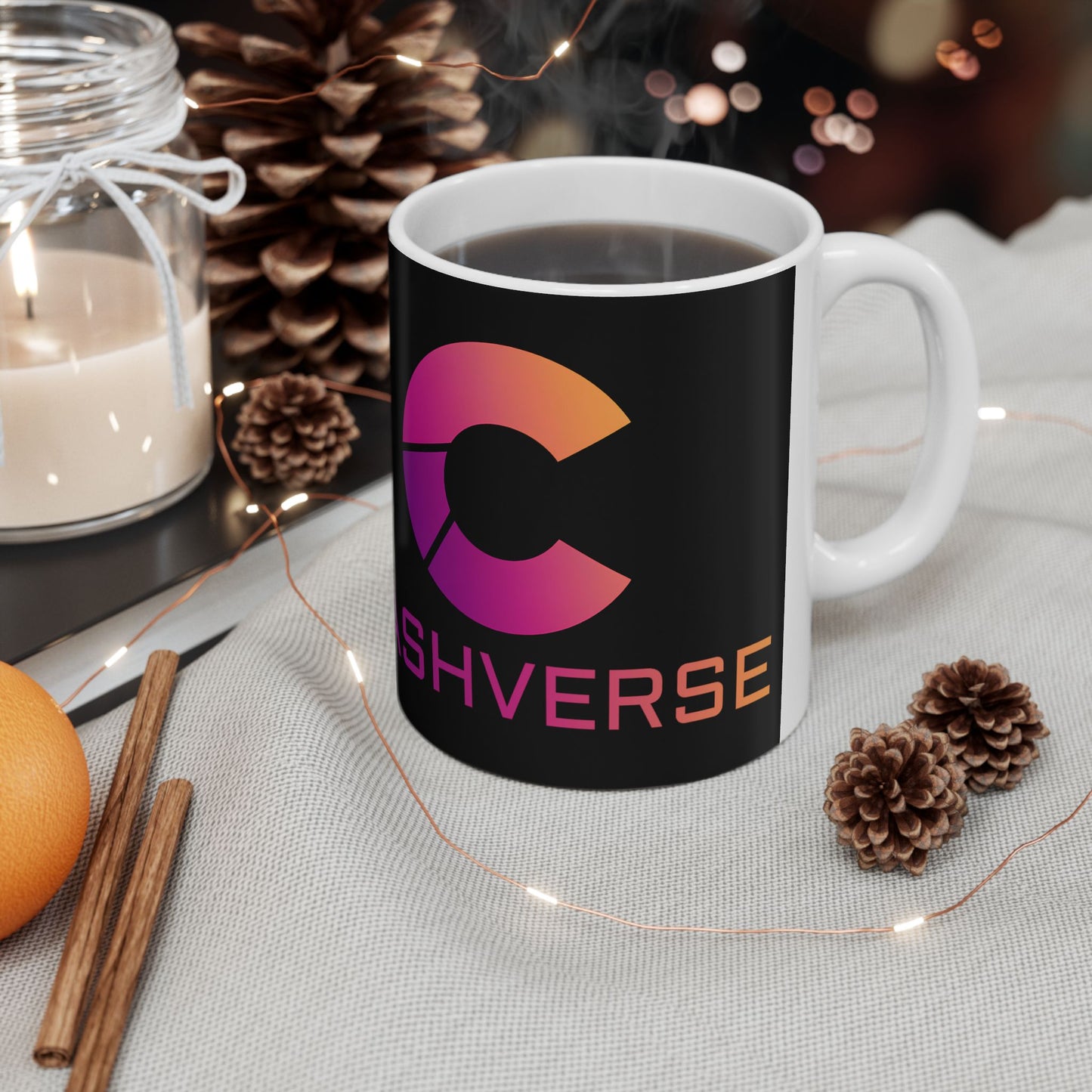 Cashverse Ceramic Mug, (11oz)