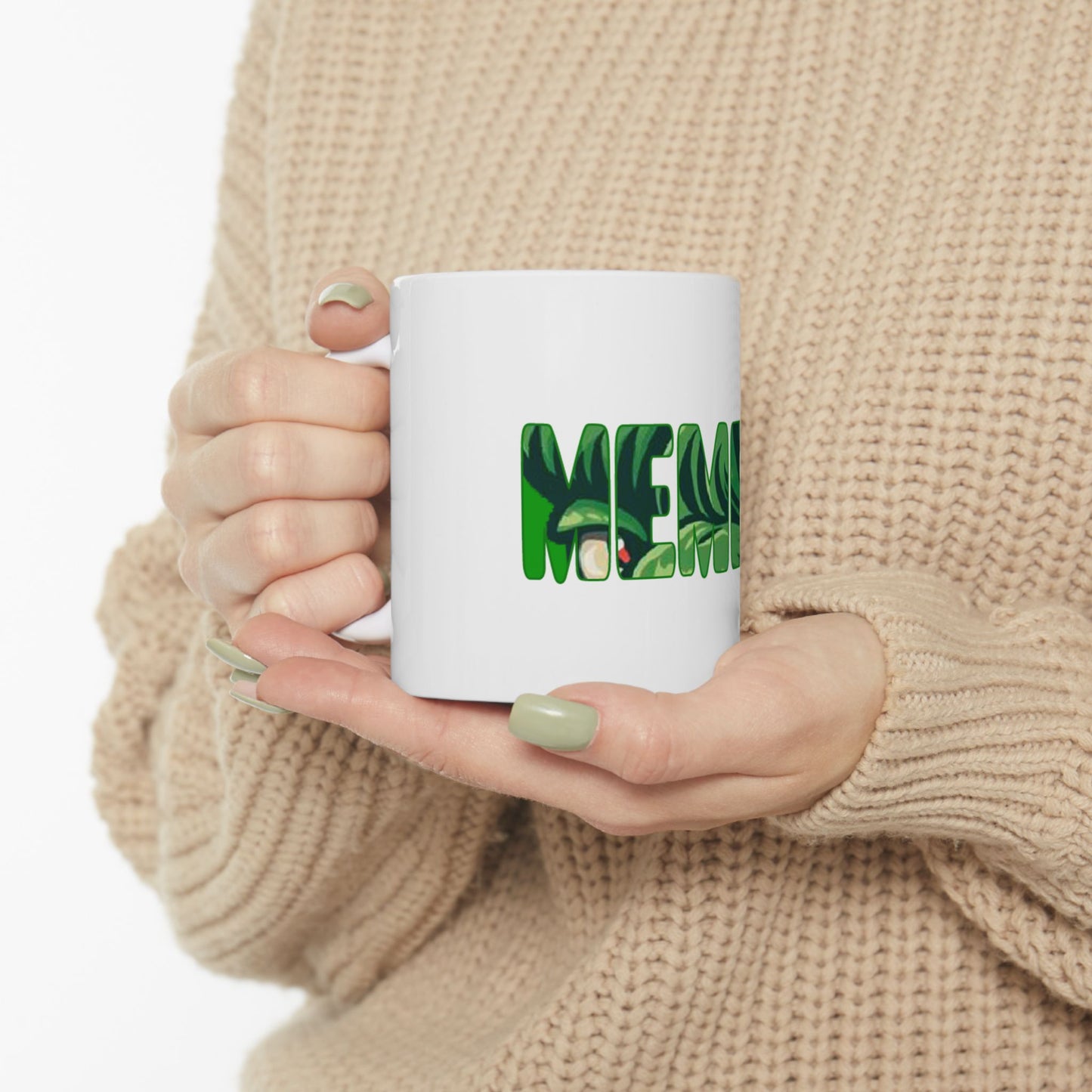 MemeZilla Ceramic Mug, (11oz)