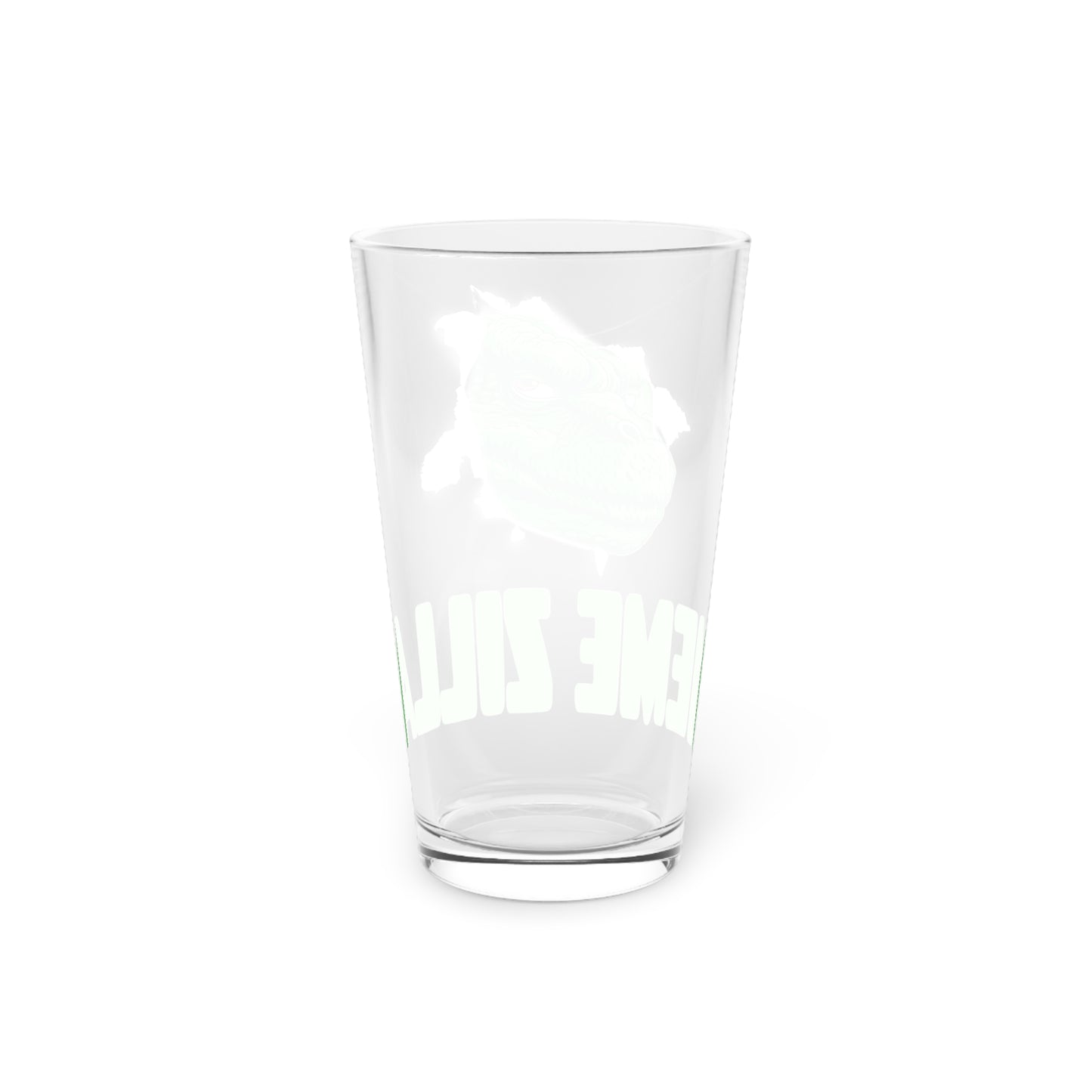 MemeZilla Pint Glass, 16oz