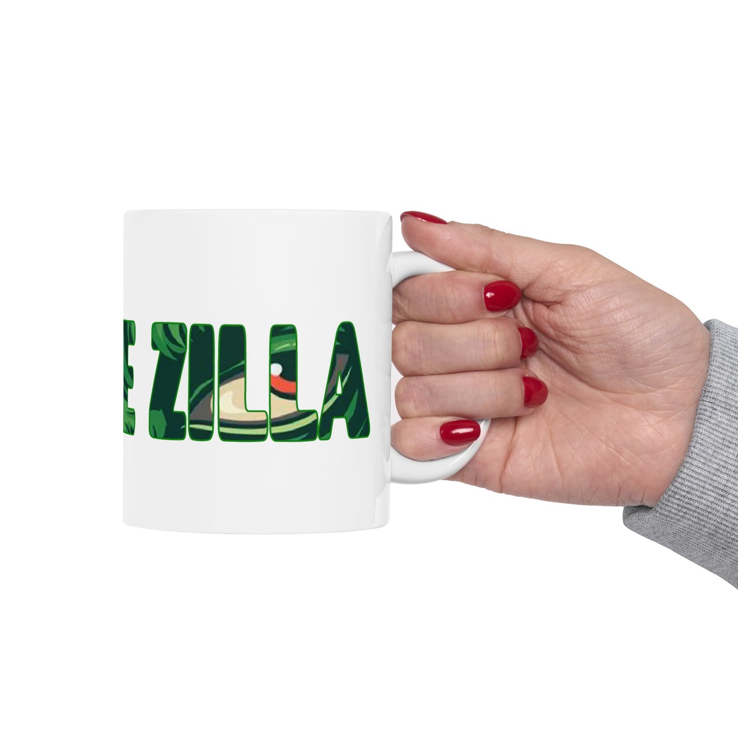 MemeZilla Ceramic Mug, (11oz)