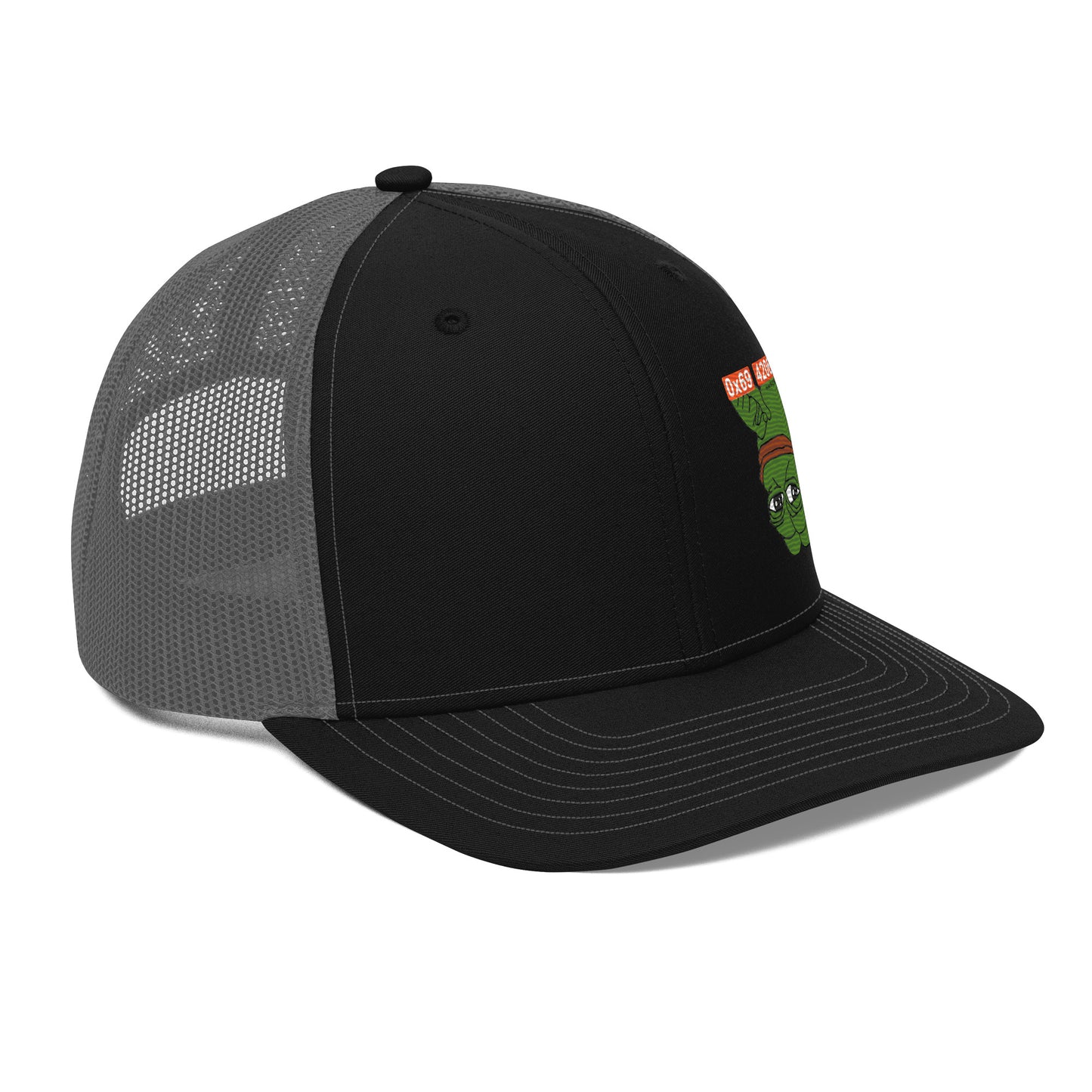 Inverted Pepe Trucker Cap