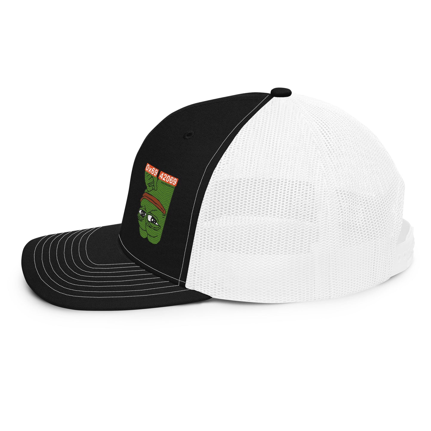 Inverted Pepe Trucker Cap