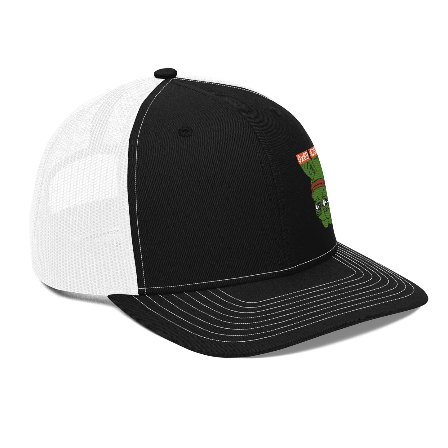 Inverted Pepe Trucker Cap