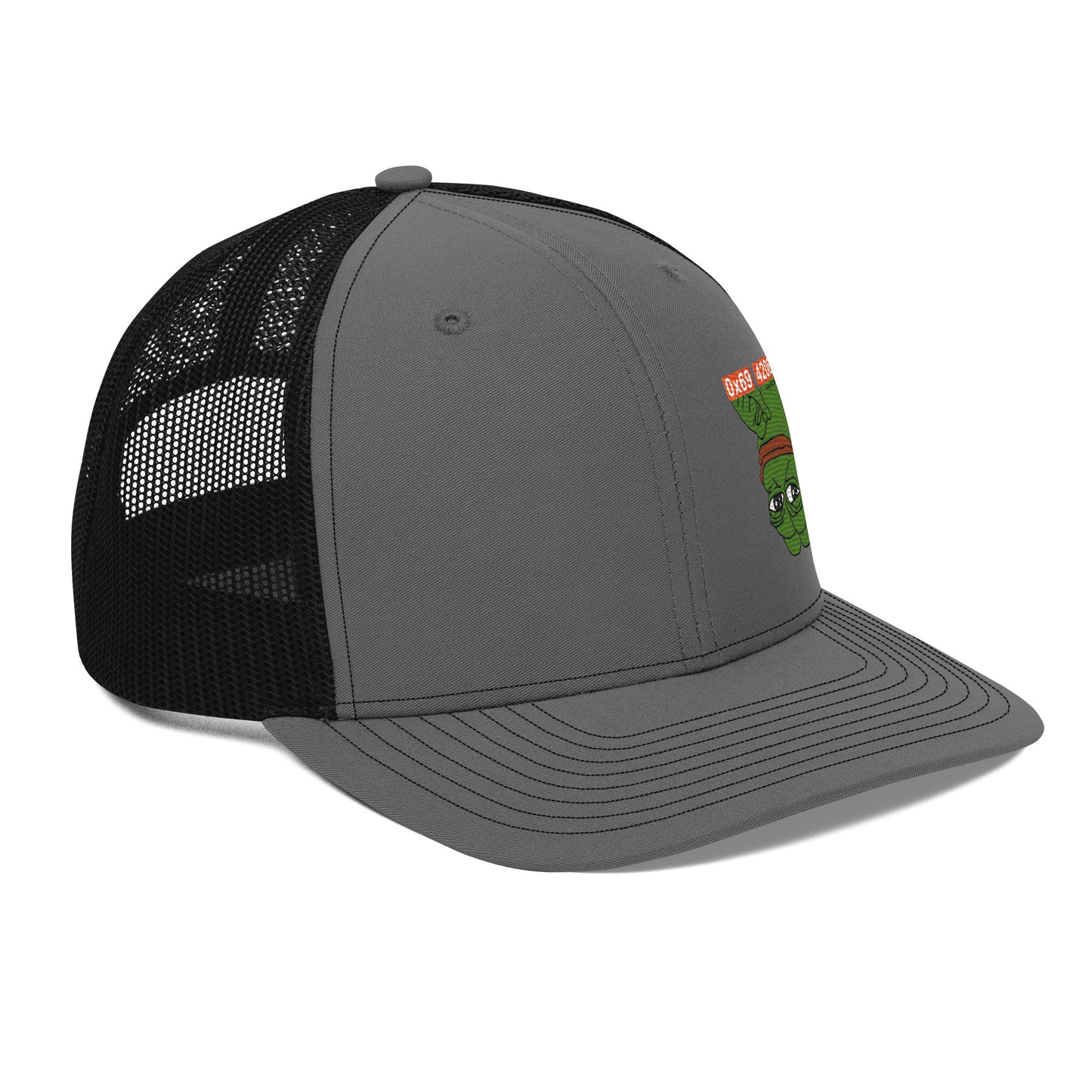 Inverted Pepe Trucker Cap