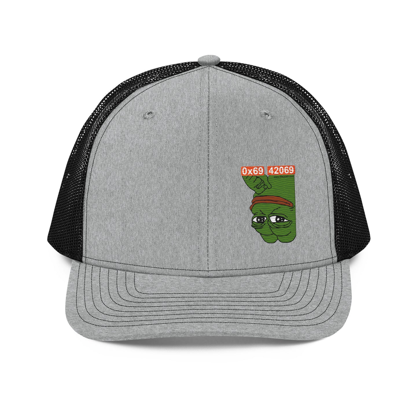 Inverted Pepe Trucker Cap