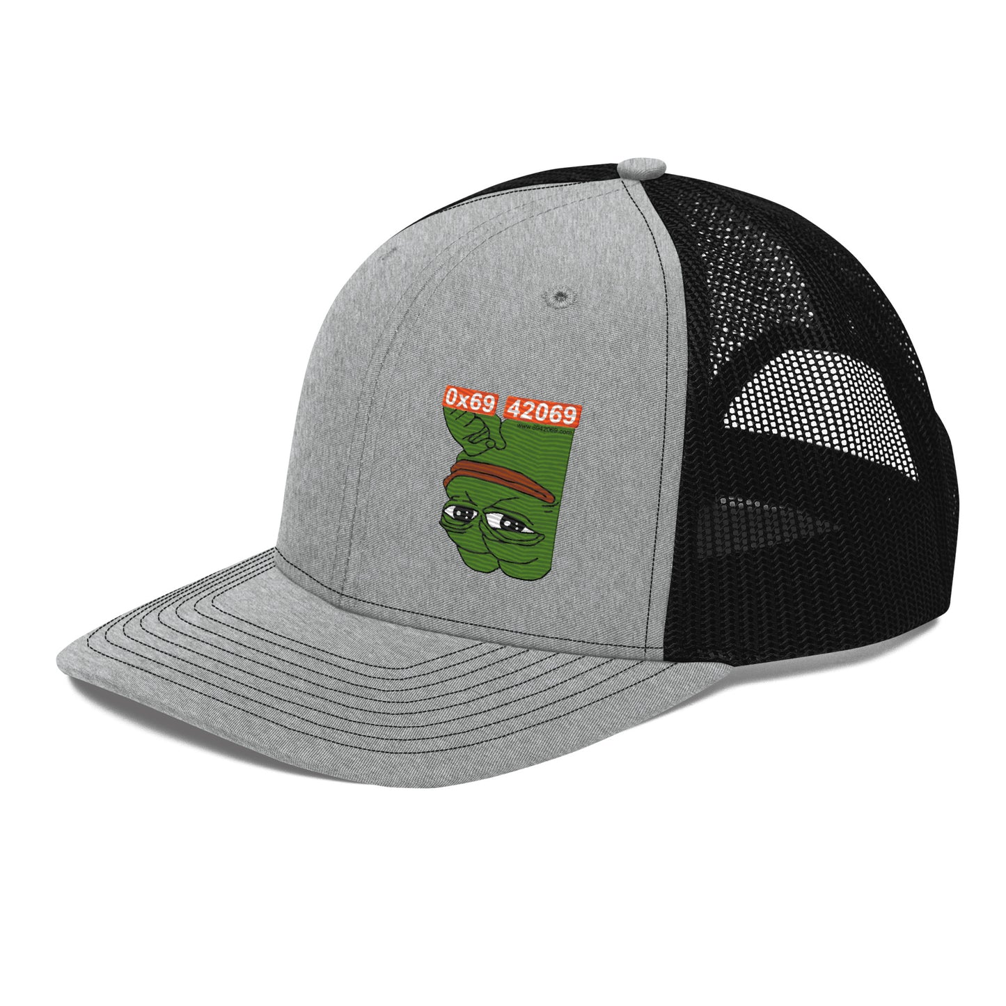 Inverted Pepe Trucker Cap
