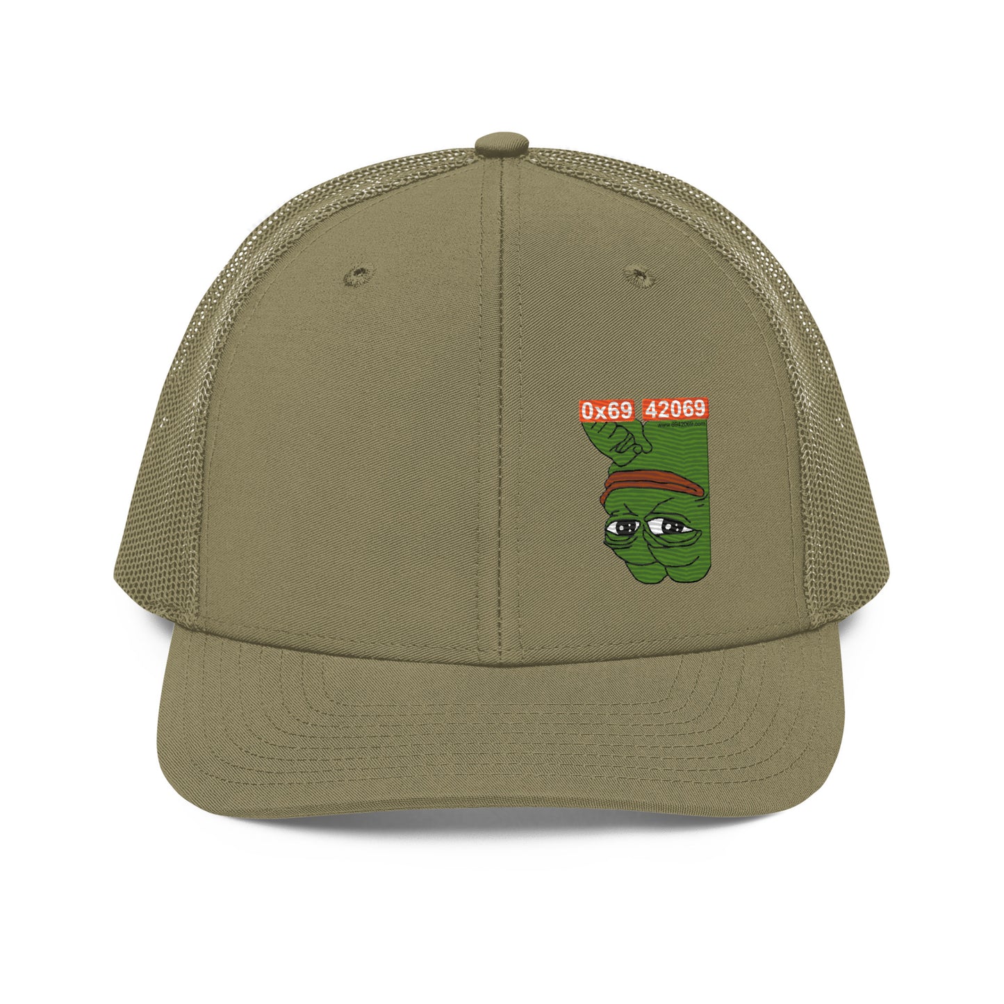 Inverted Pepe Trucker Cap