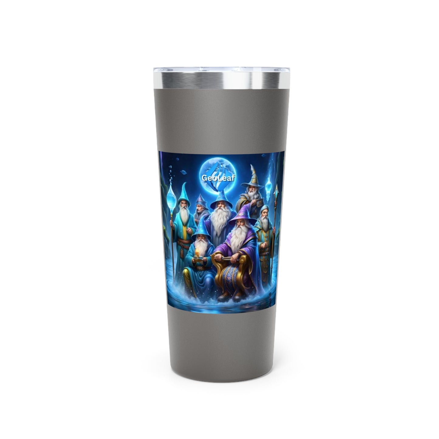 GeoLeaf Token Copper Vacuum Insulated Tumbler, 22oz
