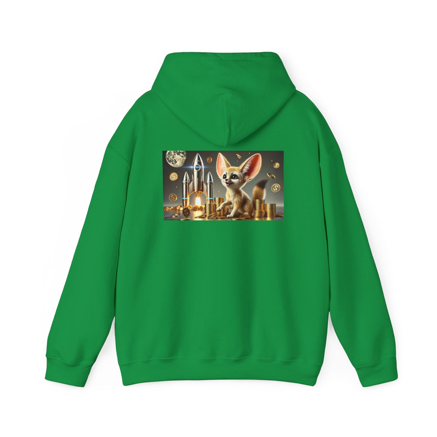 Fennec Fox on Sol Hooded Sweatshirt
