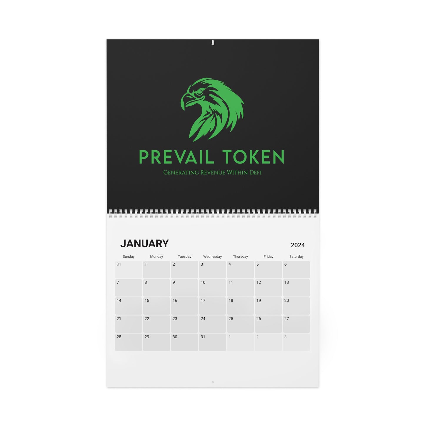 Prevail Token Calendar (2024)