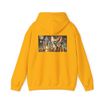 Fennec Fox on Sol Hooded Sweatshirt