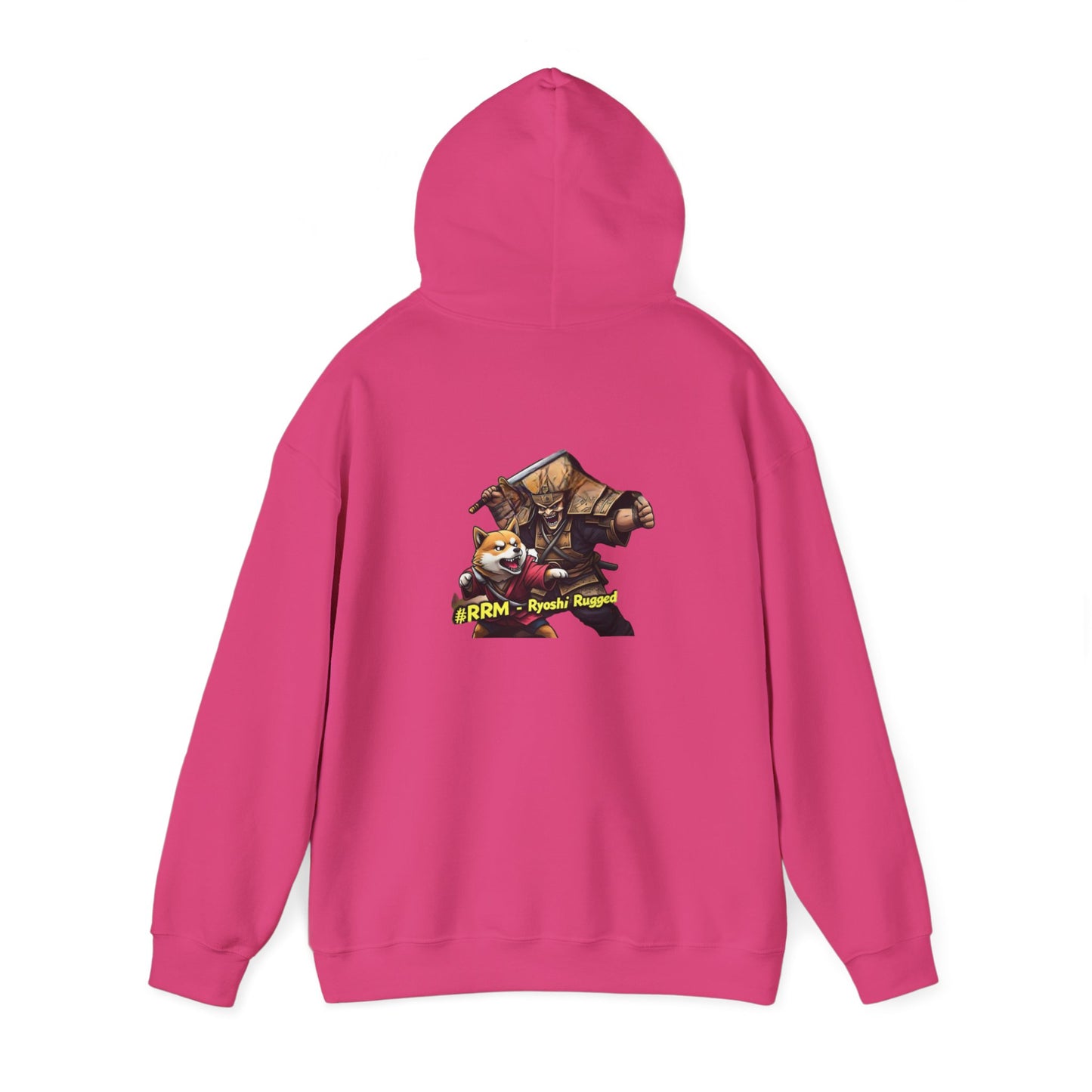 Ryoshi Rugged Me Hooded Sweatshirt - Fun Gaming Design