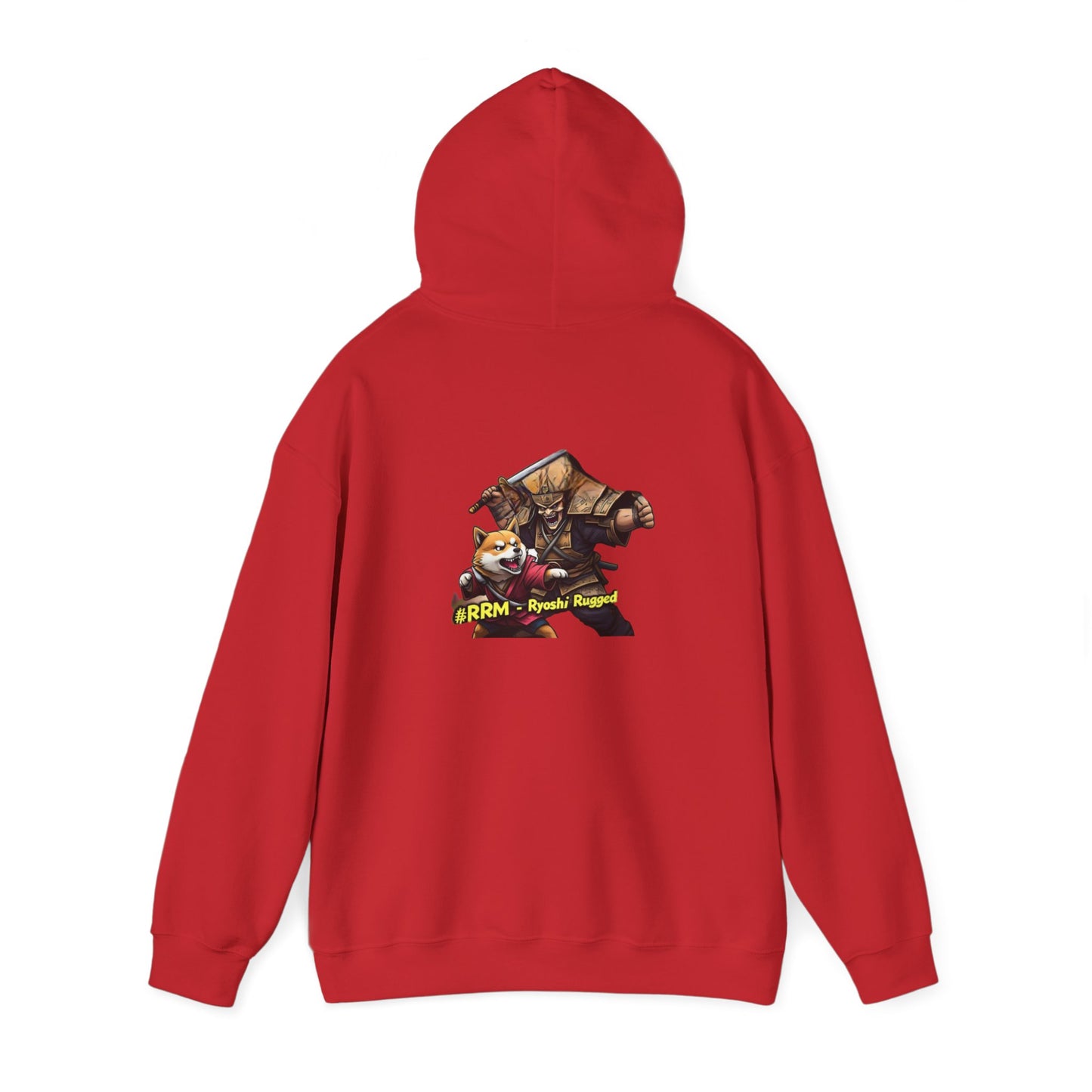 Ryoshi Rugged Me Hooded Sweatshirt - Fun Gaming Design
