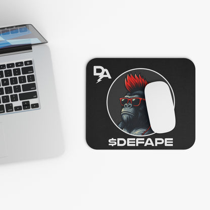 Cool Gorilla Mouse Pad, Gaming Mouse Pad, Desk Accessory, Office Gift, Computer Mouse Mat, Unique Gorilla Design