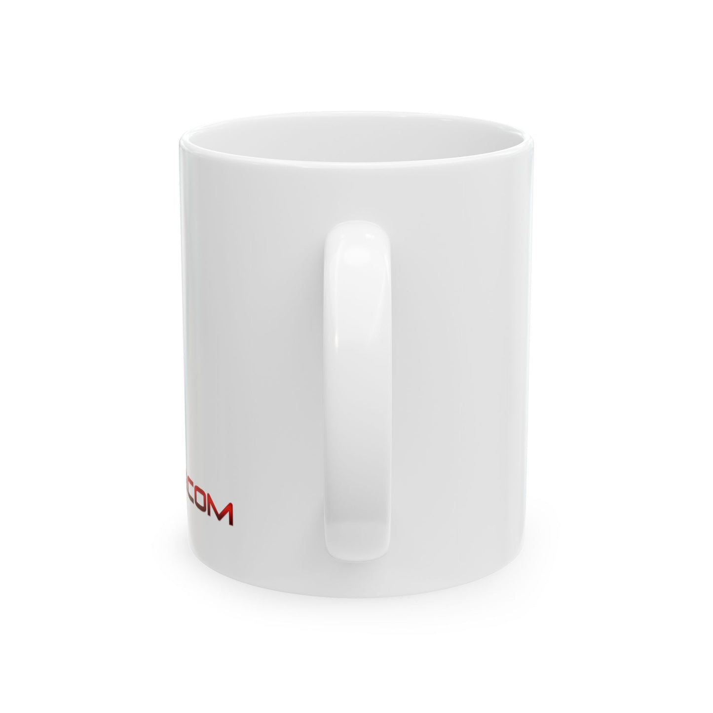 Inverted Pepe Ceramic Mug, (11oz)