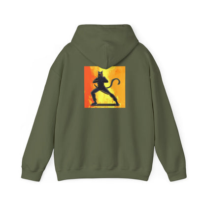 Ninja Cat Hooded Sweatshirt