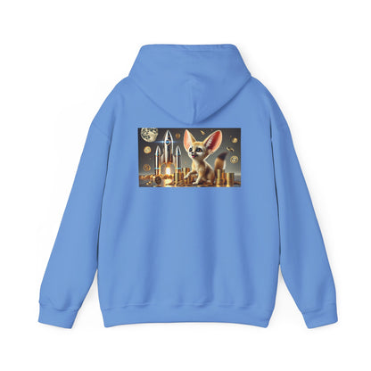 Fennec Fox on Sol Hooded Sweatshirt
