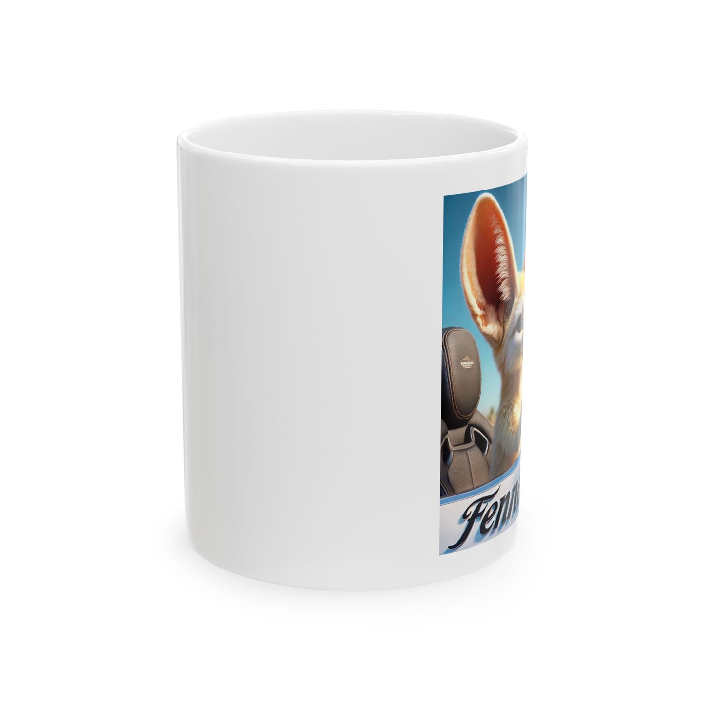 Fennec Fox on Sol Mug, (11oz)