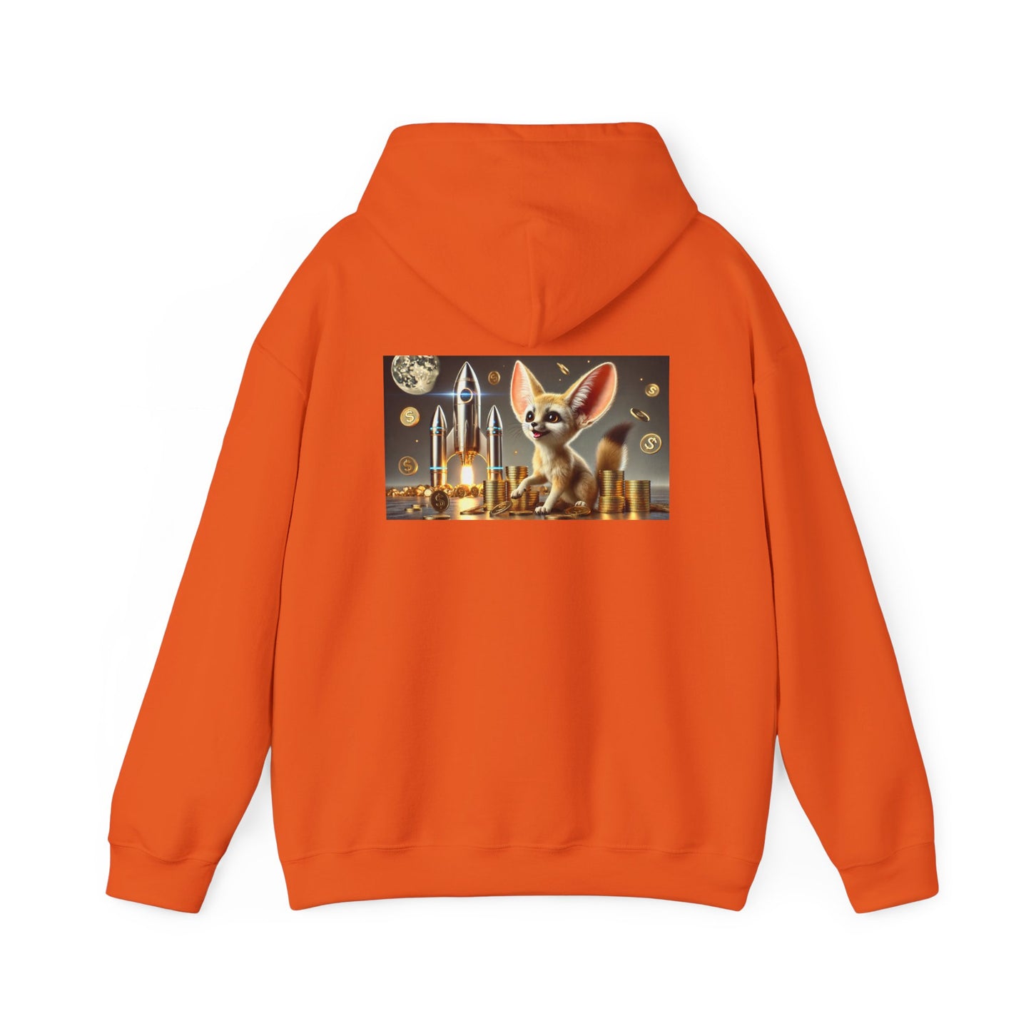 Fennec Fox on Sol Hooded Sweatshirt