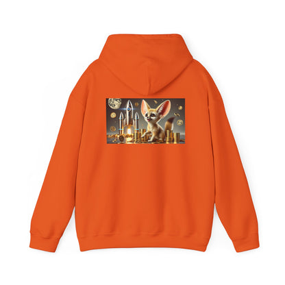 Fennec Fox on Sol Hooded Sweatshirt