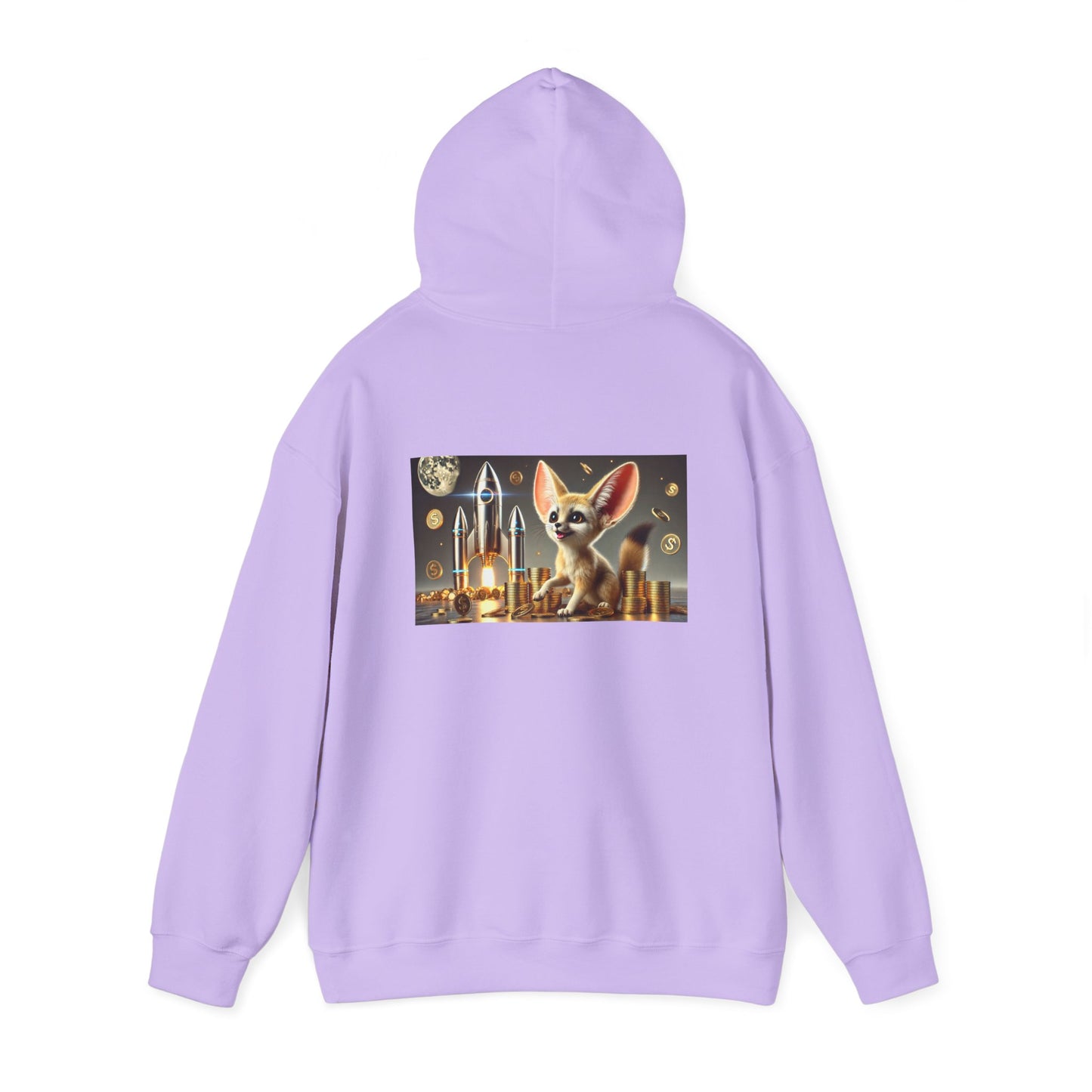 Fennec Fox on Sol Hooded Sweatshirt