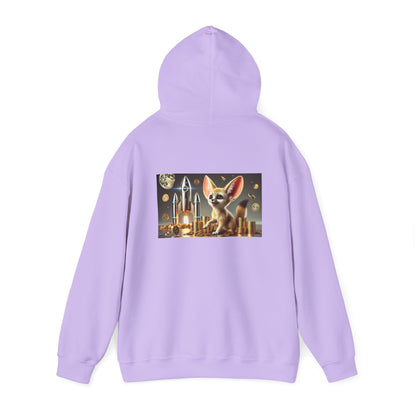 Fennec Fox on Sol Hooded Sweatshirt