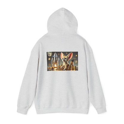 Fennec Fox on Sol Hooded Sweatshirt