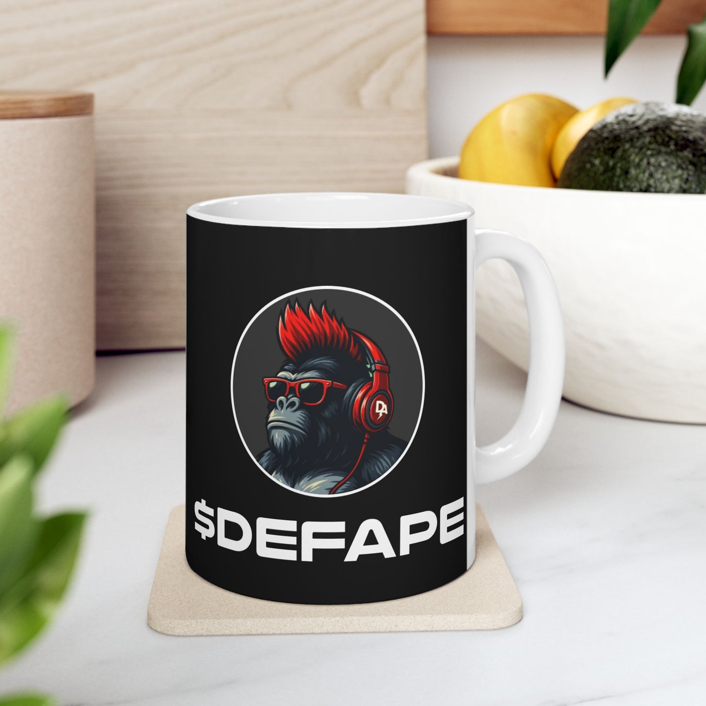 Def Apes Ceramic Mug, (11oz)